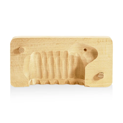 Wooden “Lamb” butter mould – elegant traditional design