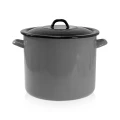 12 L enameled pot with a cover
