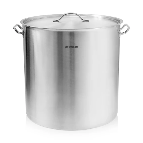 Professional steel gastronomic pot, 98.2 l