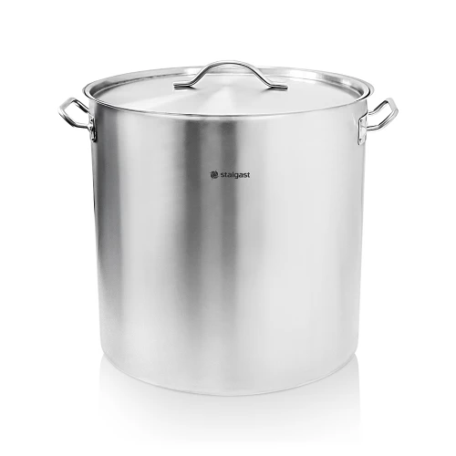 Professional steel gastronomic pot, 71.6 l
