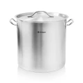 Professional steel gastronomic pot, 36.6 l