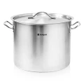 Professional steel gastronomic pot, 20.9 l