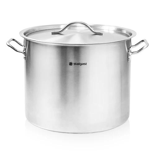 Professional steel gastronomic pot, 20.9 l