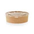 EKO KRAFT round — paperboard container with lid — 500 ml
