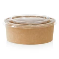 EKO KRAFT round — paperboard container with lid — 1300 ml