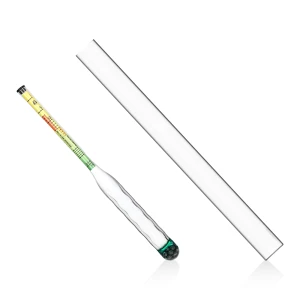 Shatterproof salinometer for brine