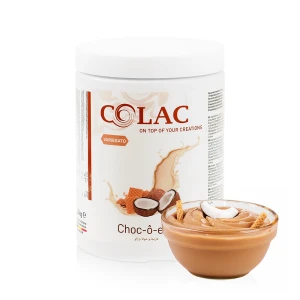 Choc-o-ello - coconut crunch - Variegato paste for ice cream and desserts - 1,15 kg