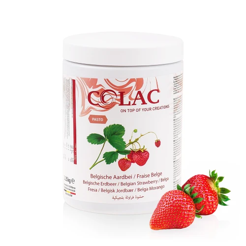 Belgian Strawberry - Paste for ice cream and desserts - 1,15 kg