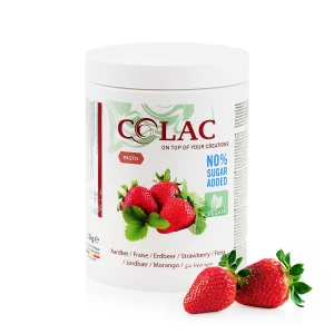 Vegan Strawberry - No Added Sugar - Flavour Paste for Ice Cream and Desserts - 1.15 kg