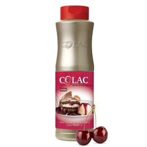Sour cherry - topping (sauce) for ice cream, waffles, cakes and desserts