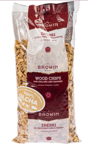 Wood chips for smoking/grilling, alder 650 g