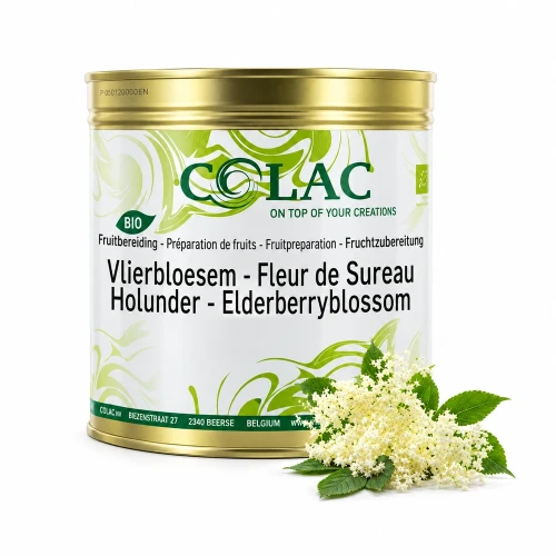 Elderflower - fruit preparation BIO, organic, 3 kg