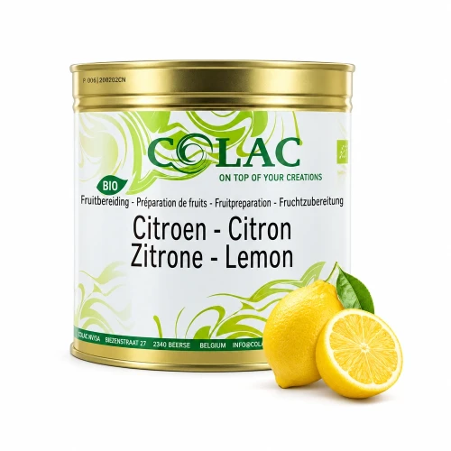 Lemon - fruit preparation BIO, organic, 3 kg