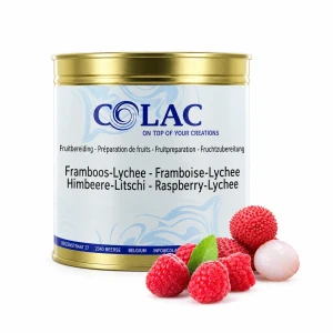Lychee-Raspberry - fruit preparation, 3 kg