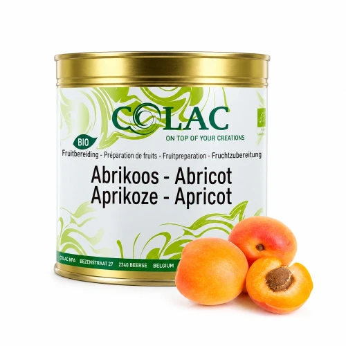 Apricot - fruit preparation BIO, organic, 3 kg