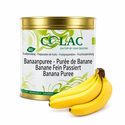 Banana - fruit preparation BIO, organic, 3 kg