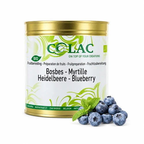 Blueberry (bilberry) - fruit preparation BIO, organic, 3 kg
